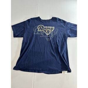 Los Angeles Rams Old Style Logo Size XL Majestic Brand T-Shirt Men's